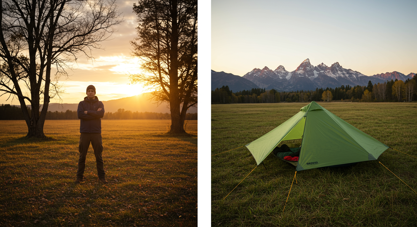 Traditional hammock camper stuck vs Nube user converting to ground mode
